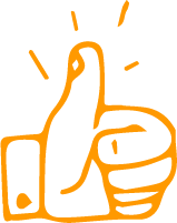 LLMO – Websiteoptimierung für KI: So landest du in AI Overviews & Chat-Antworten 4 Daumen orange