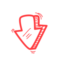 Video Marketing 3 Icon Pfeil rot