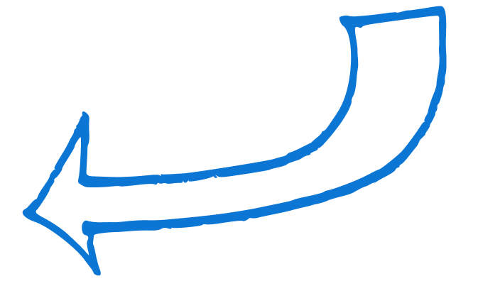 Werbefotografie 13 Pfeil unten li blau